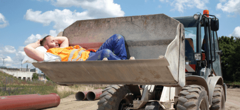 Worker Taking a Nap, Blog Feature